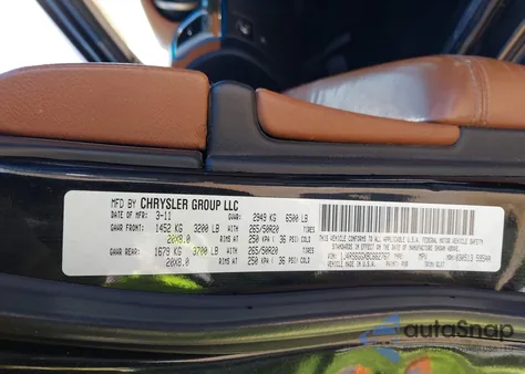 2011 Jeep Grand Cherokee Overland z USA, uszkodzony, nr VIN 1J4RS6GGXBC662767